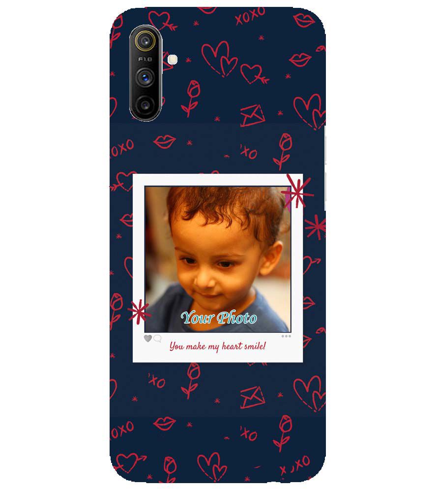 A0503-Heart Smiles Back Cover for Realme Narzo 10A