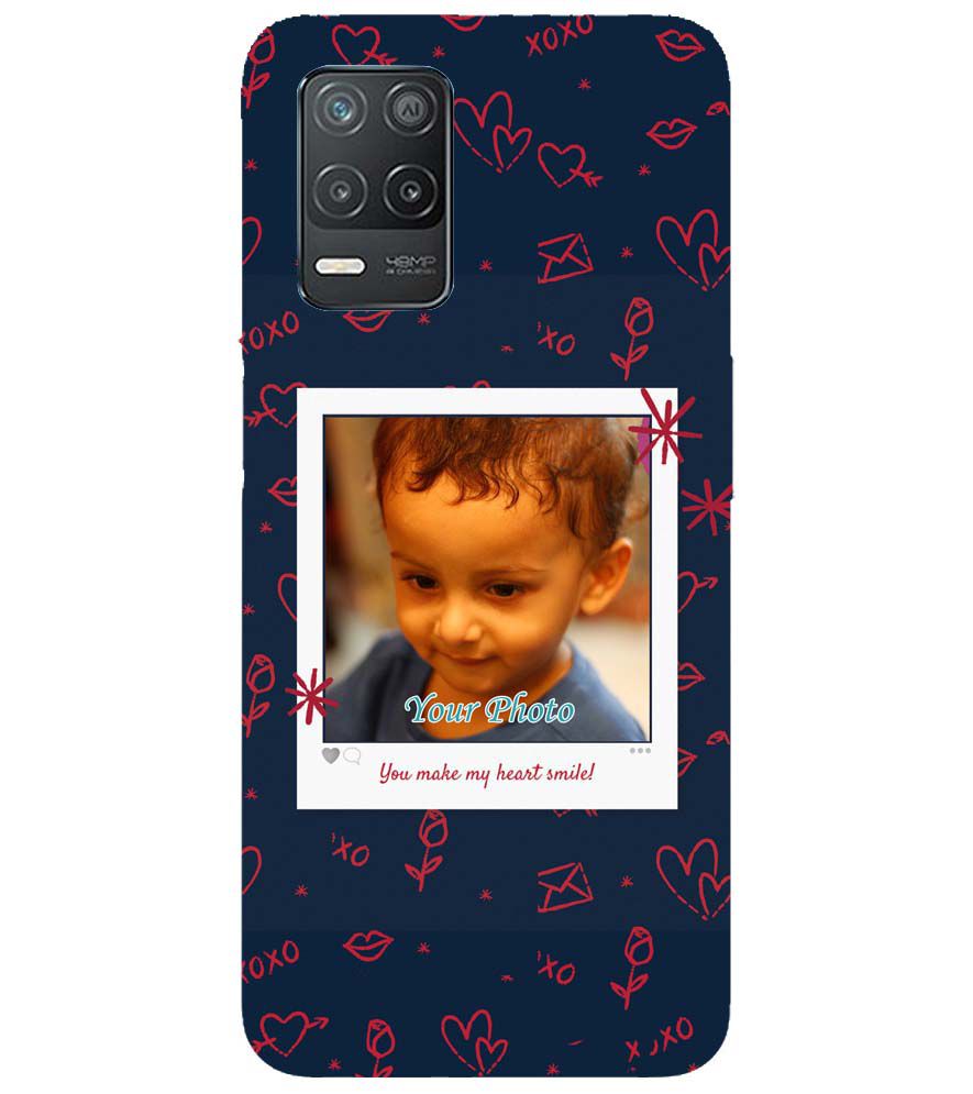 A0503-Heart Smiles Back Cover for Realme V13 5G