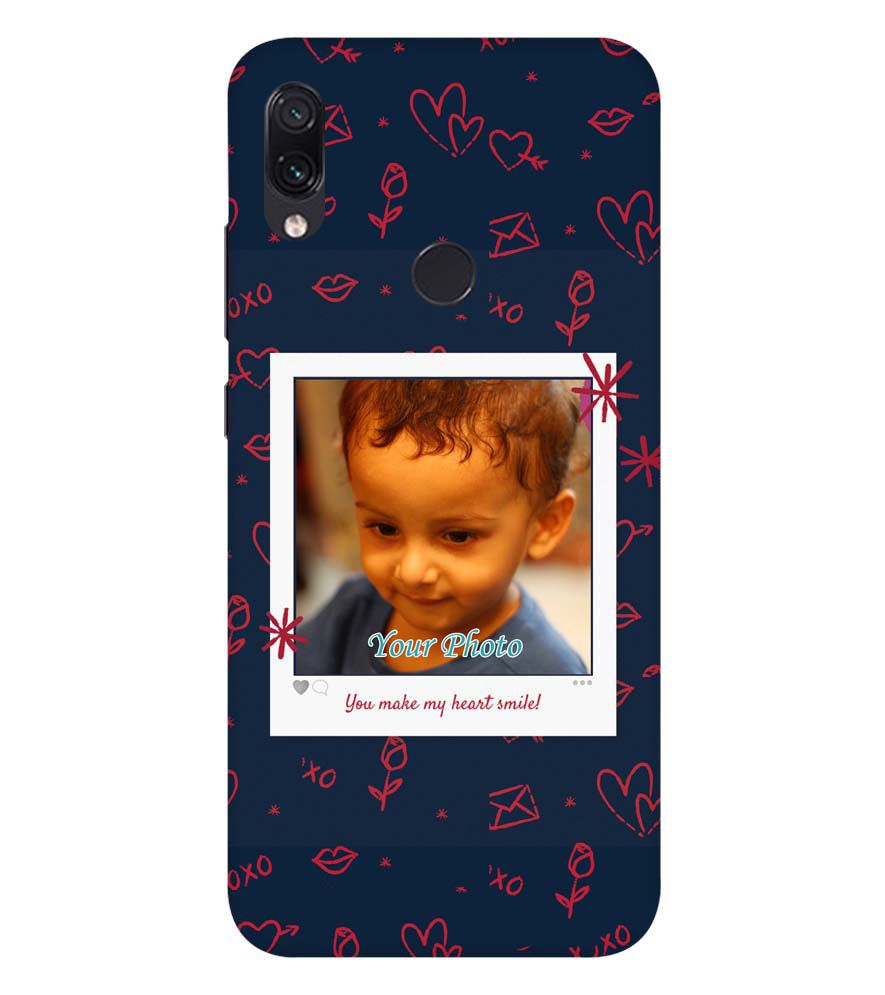 A0503-Heart Smiles Back Cover for Xiaomi Redmi Note 7