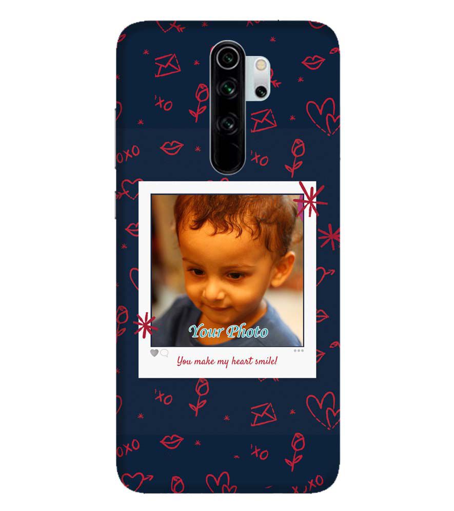 A0503-Heart Smiles Back Cover for Xiaomi Redmi Note 8 Pro