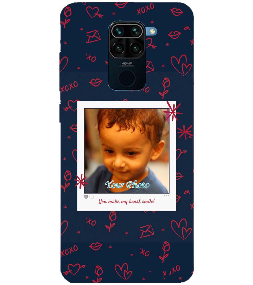 A0503-Heart Smiles Back Cover for Xiaomi Redmi Note 9