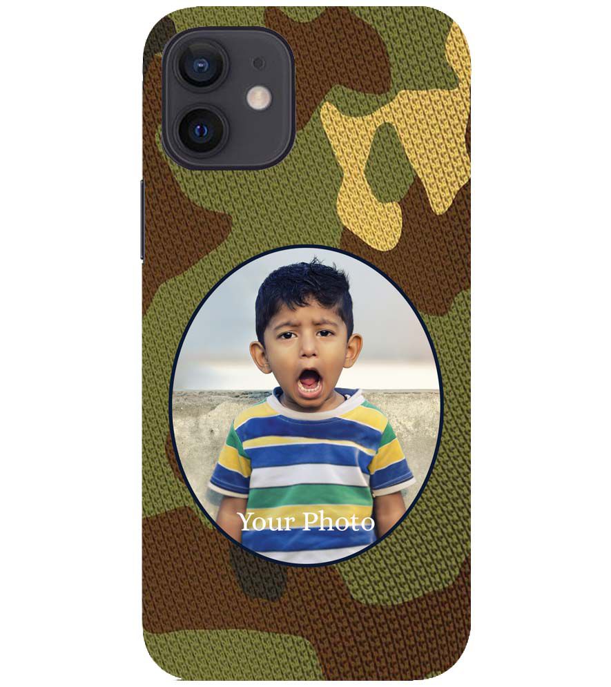 A0506-Camouflage Photo Back Cover for Apple iPhone 12