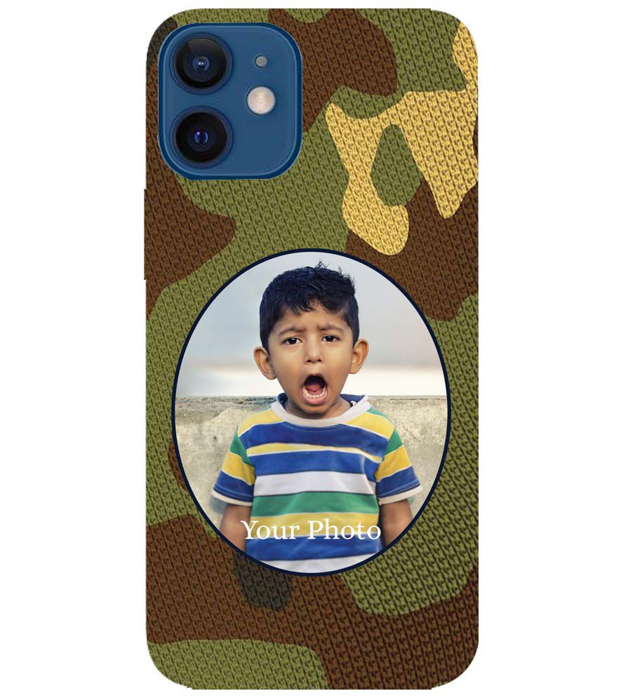 A0506-Camouflage Photo Back Cover for Apple iPhone 12 Mini