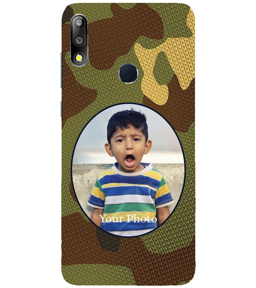 A0506-Camouflage Photo Back Cover for Asus Zenfone Max Pro (M2) ZB631KL