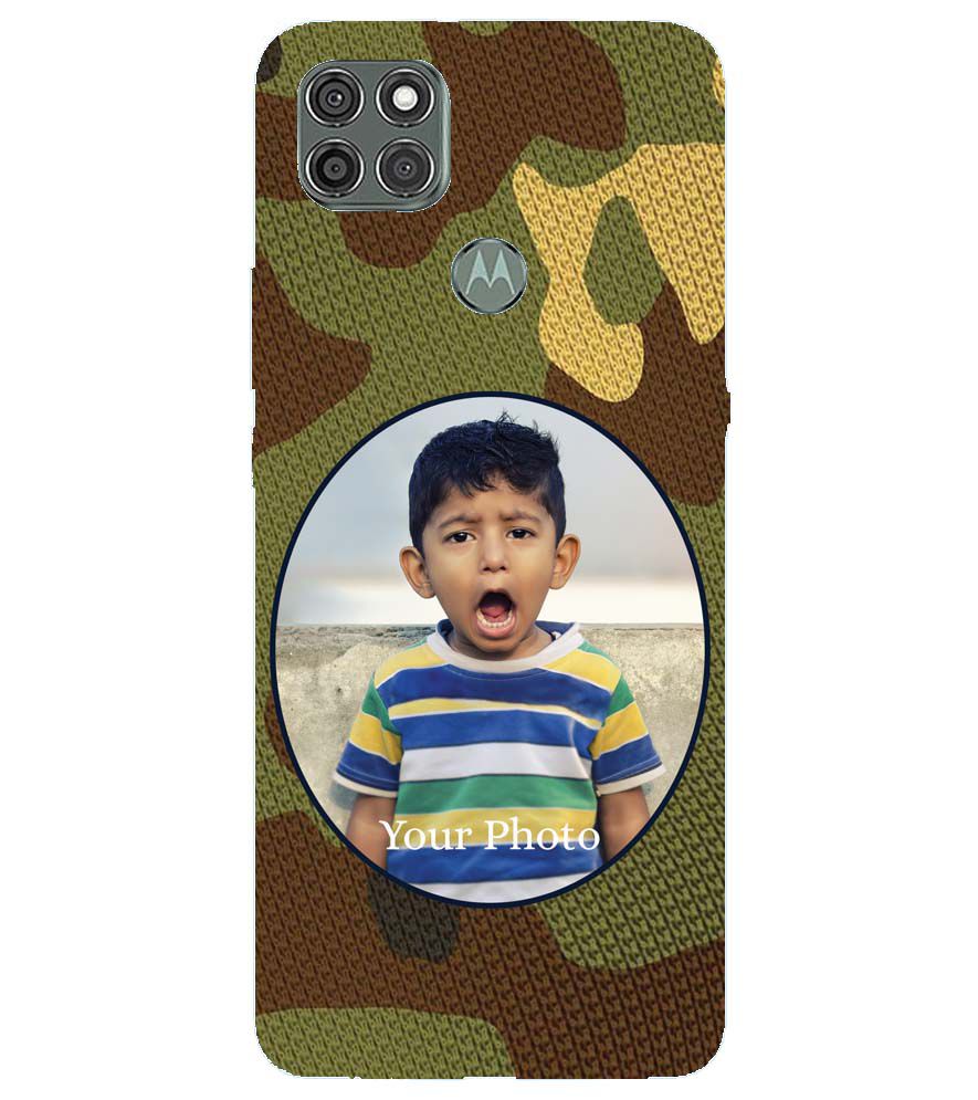 A0506-Camouflage Photo Back Cover for Motorola Moto G9 Power