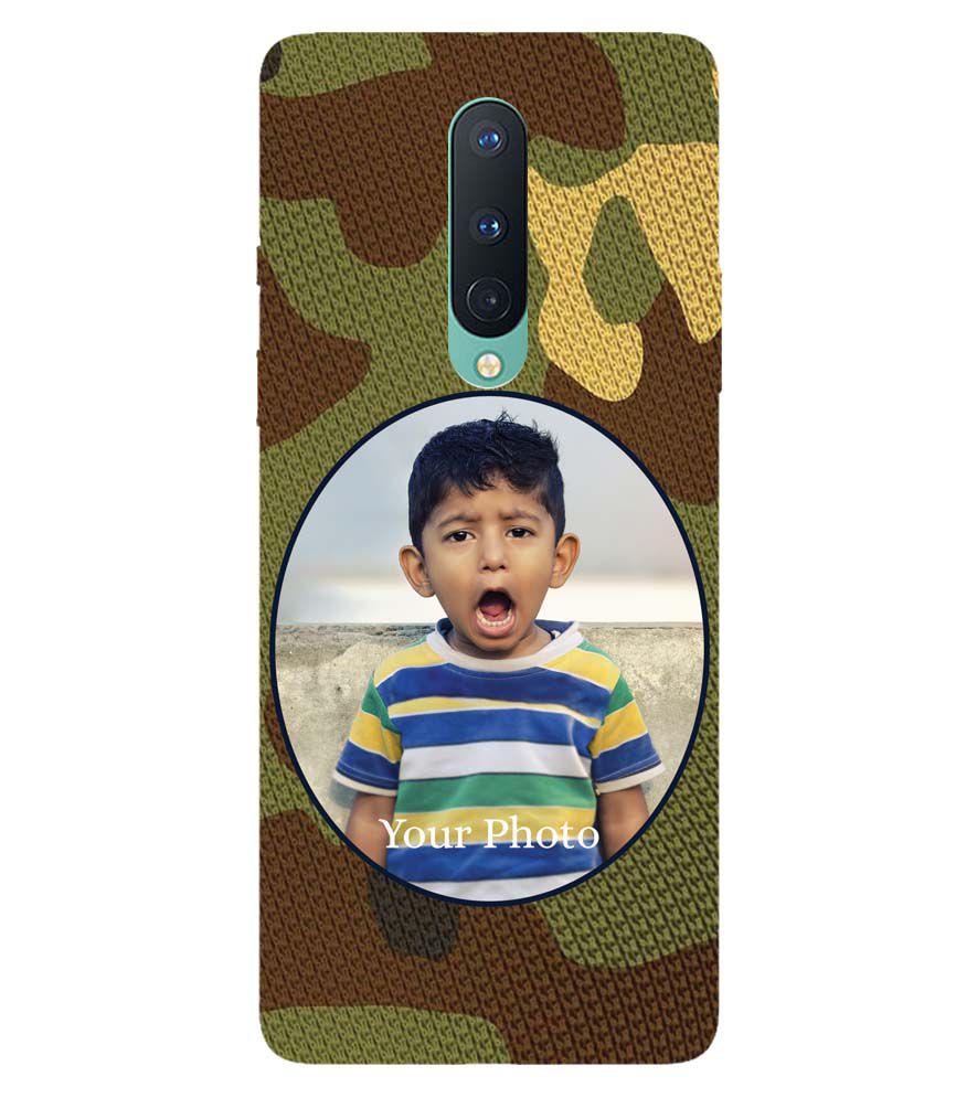 A0506-Camouflage Photo Back Cover for OnePlus 8