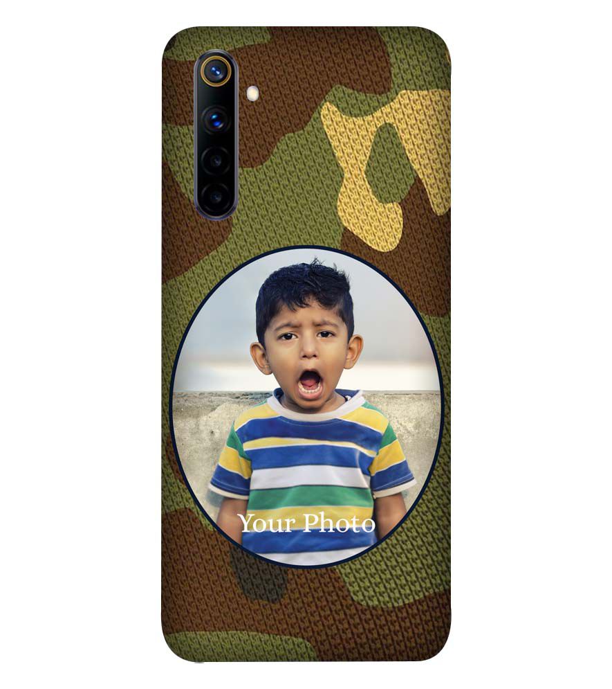 A0506-Camouflage Photo Back Cover for Realme 6i