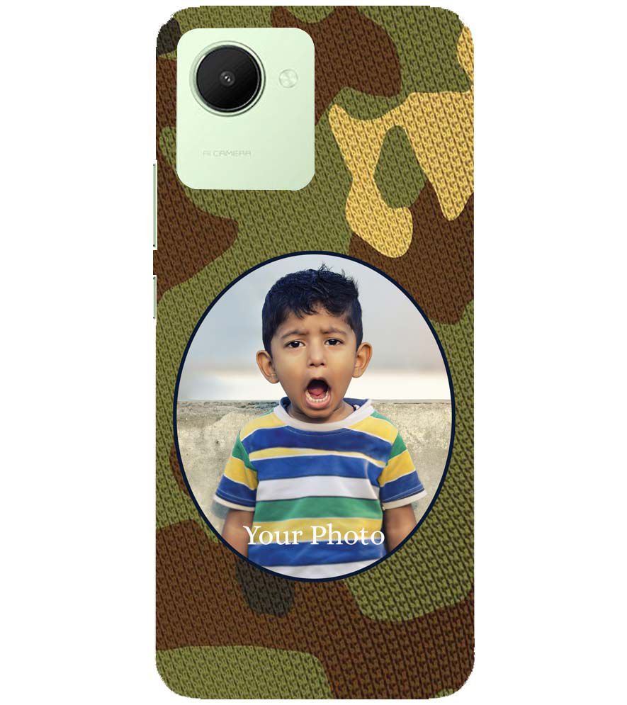 A0506-Camouflage Photo Back Cover for Realme C30