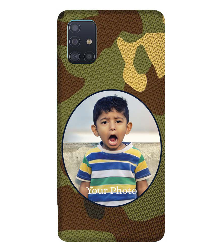 A0506-Camouflage Photo Back Cover for Samsung Galaxy A51