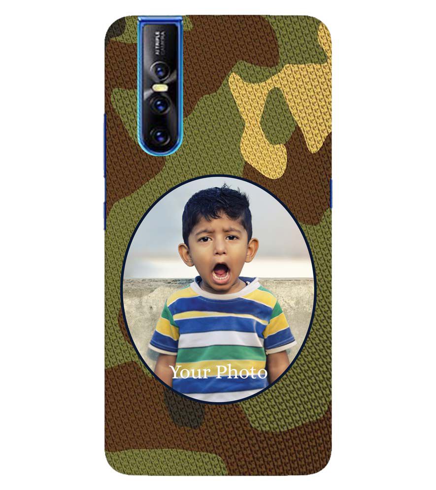 A0506-Camouflage Photo Back Cover for Vivo V15 Pro