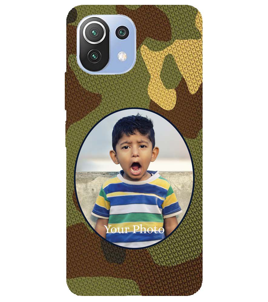 A0506-Camouflage Photo Back Cover for Xiaomi Mi 11 Lite