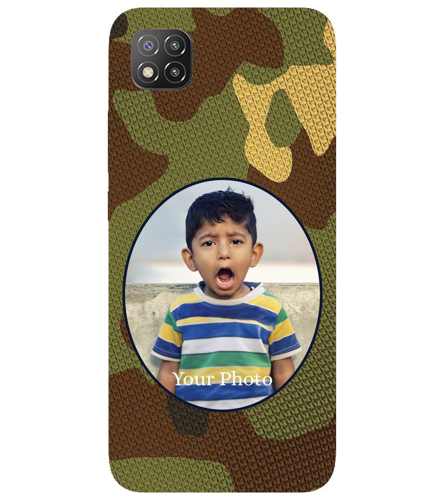 A0506-Camouflage Photo Back Cover for Xiaomi Poco C3