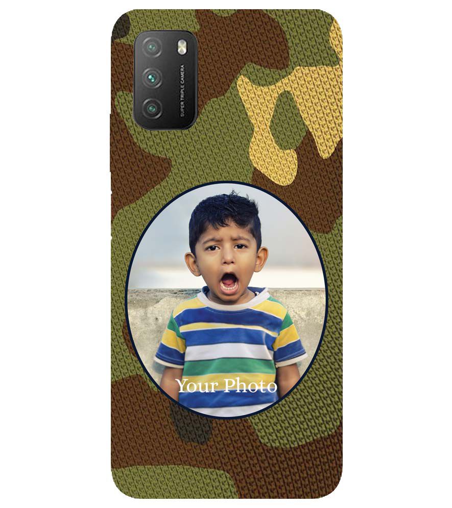 A0506-Camouflage Photo Back Cover for Xiaomi Poco M3