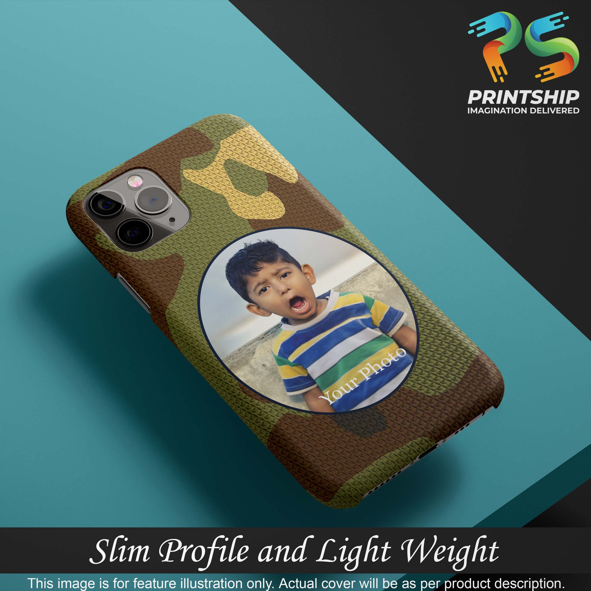 A0506-Camouflage Photo Back Cover for Realme X3 SuperZoom-Image4