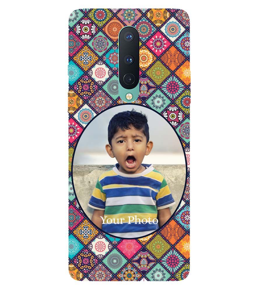 A0507-Mandala Photo Back Cover for OnePlus 8