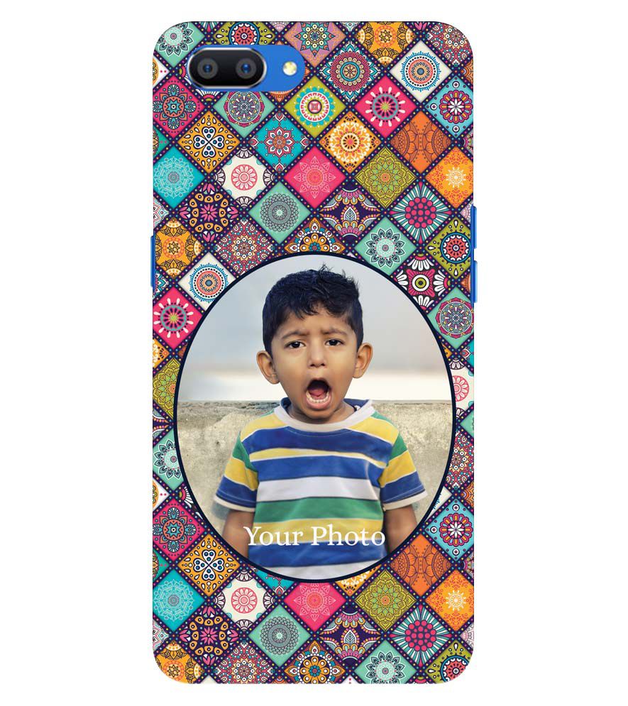 A0507-Mandala Photo Back Cover for Oppo Realme C1