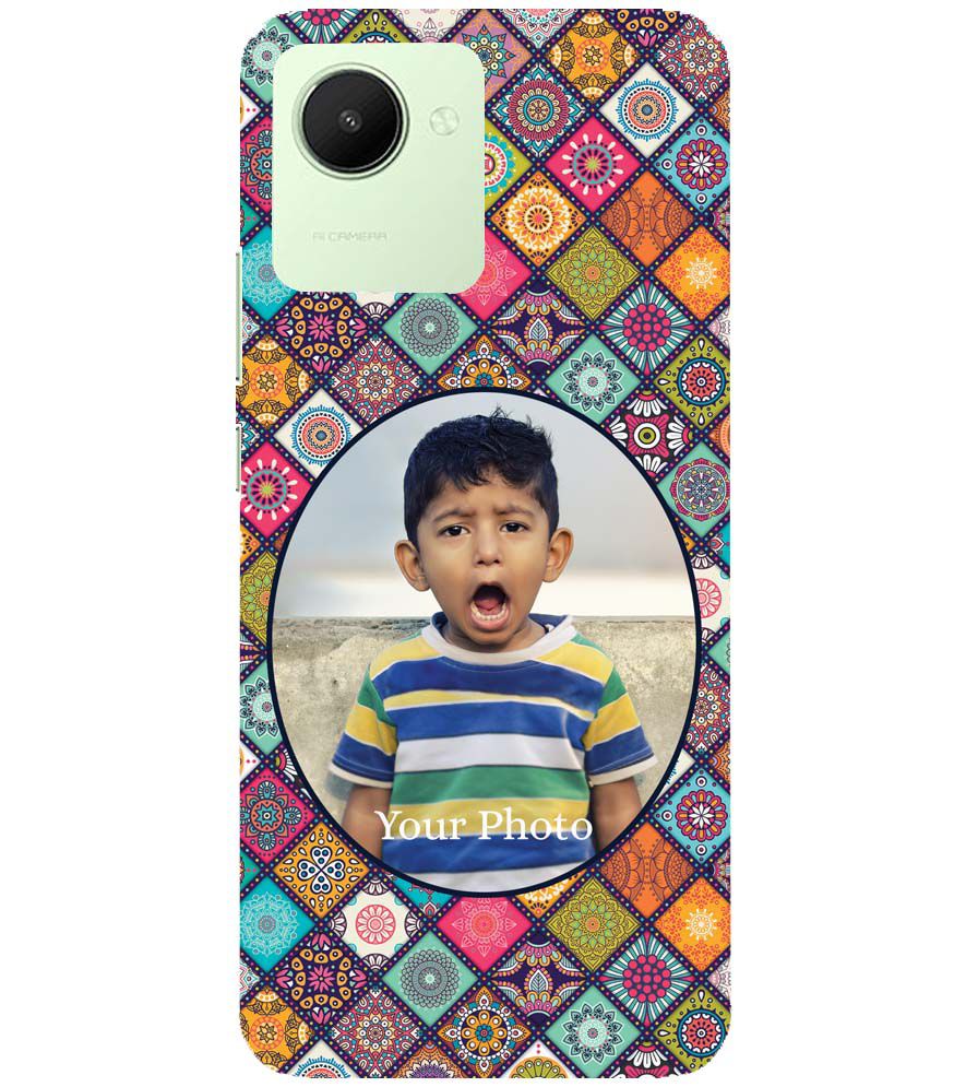 A0507-Mandala Photo Back Cover for Realme C30