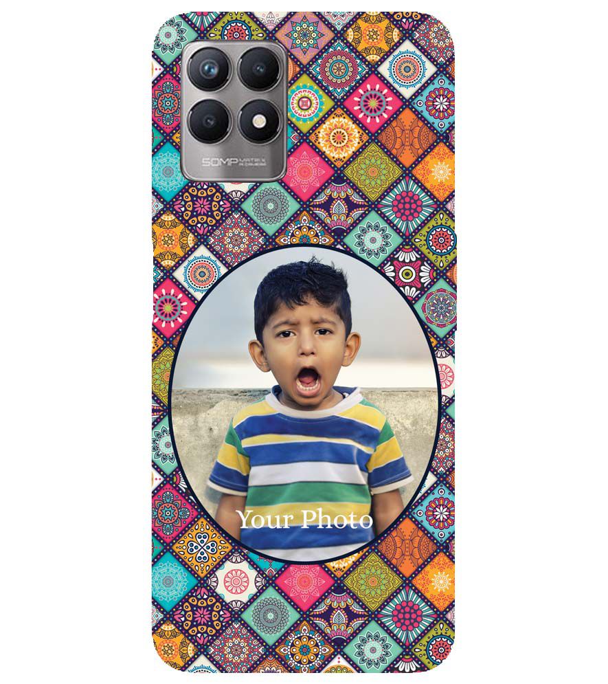 A0507-Mandala Photo Back Cover for Realme Narzo 50