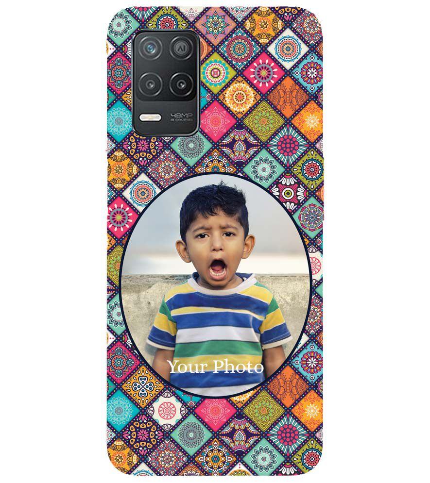 A0507-Mandala Photo Back Cover for Realme V13 5G