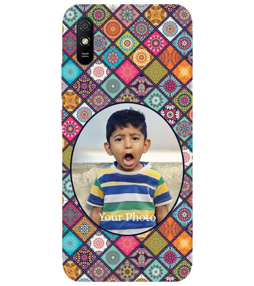 A0507-Mandala Photo Back Cover for Xiaomi Redmi 9i