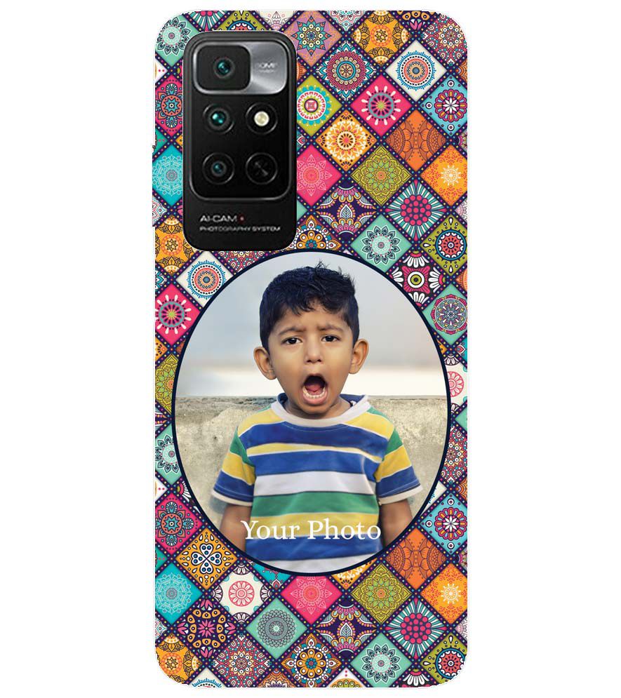 A0507-Mandala Photo Back Cover for Xiaomi Redmi Note 11 4G