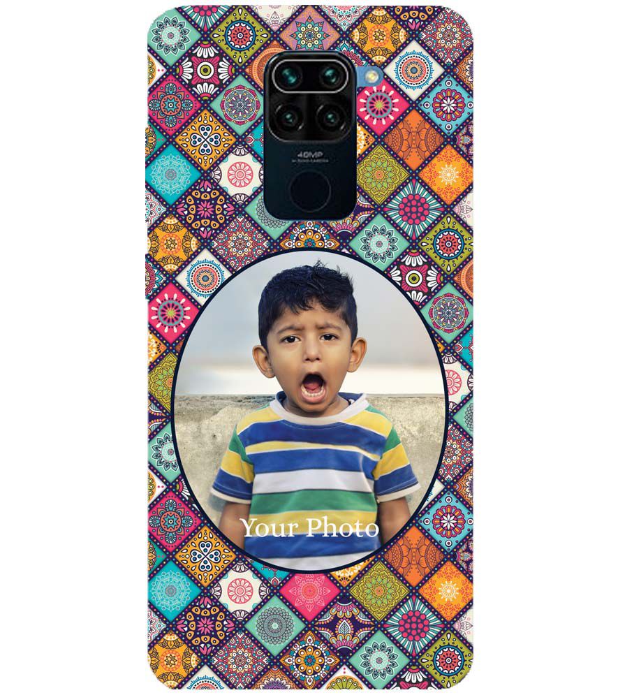 A0507-Mandala Photo Back Cover for Xiaomi Redmi Note 9