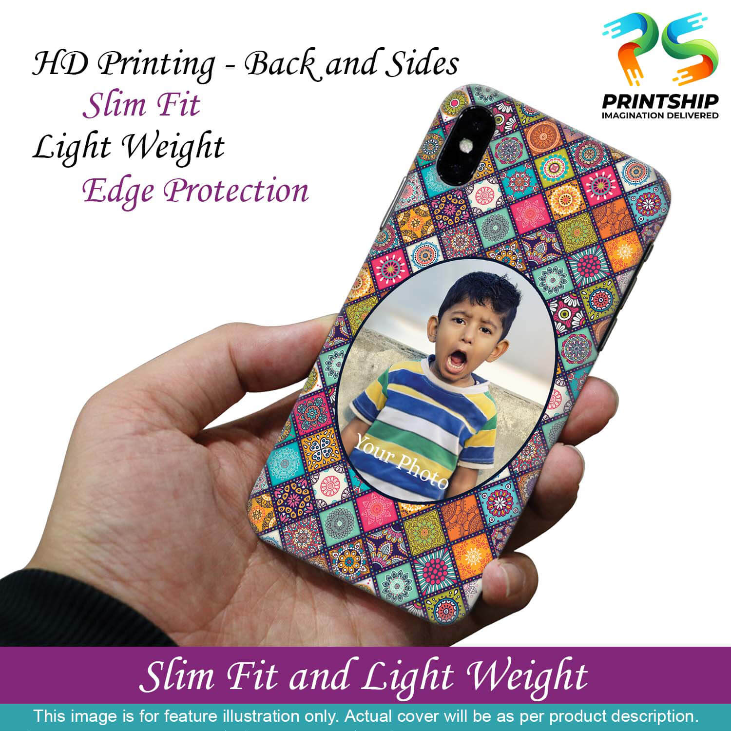 A0507-Mandala Photo Back Cover for Realme 9 Pro