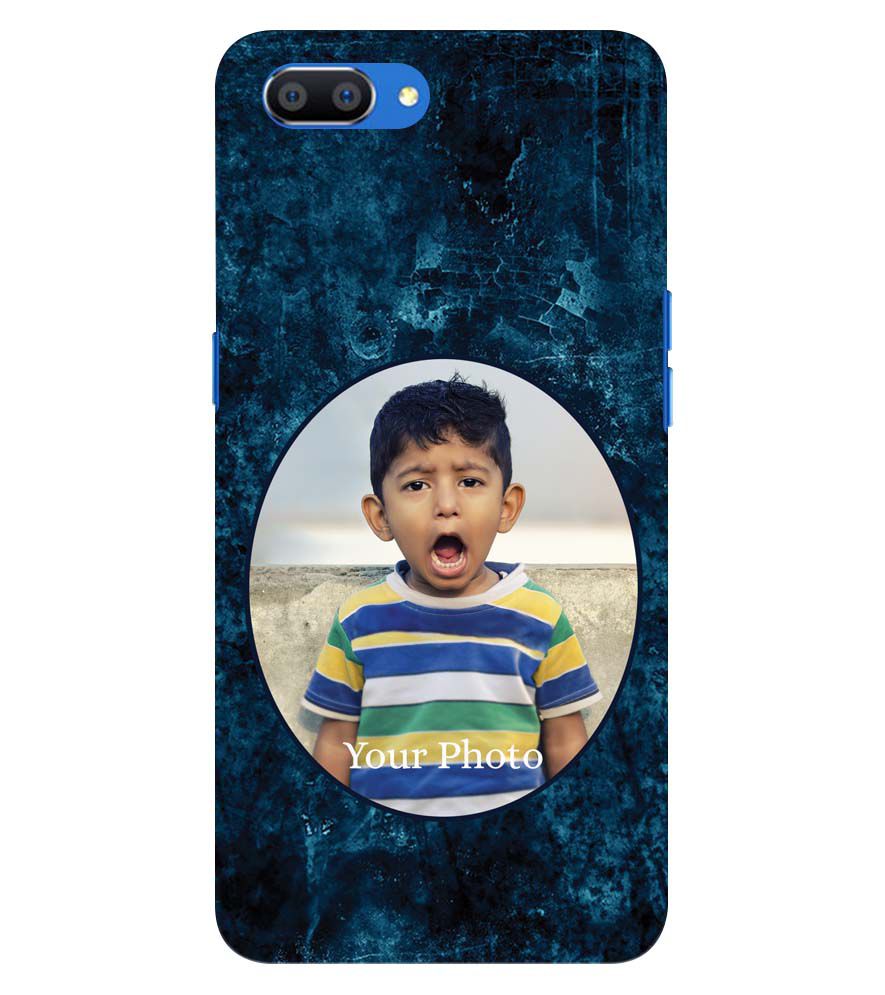 A0508-Photo on Blue Back Cover for Oppo Realme C1