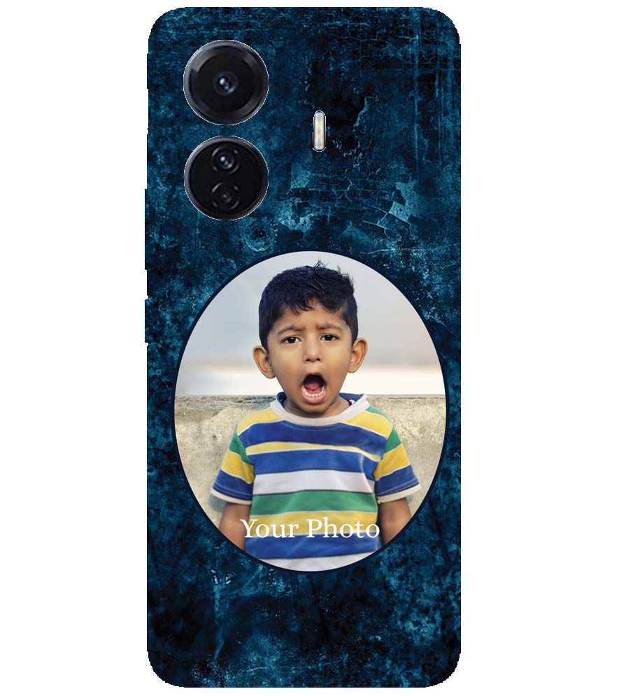 A0508-Photo on Blue Back Cover for vivo T1 Pro