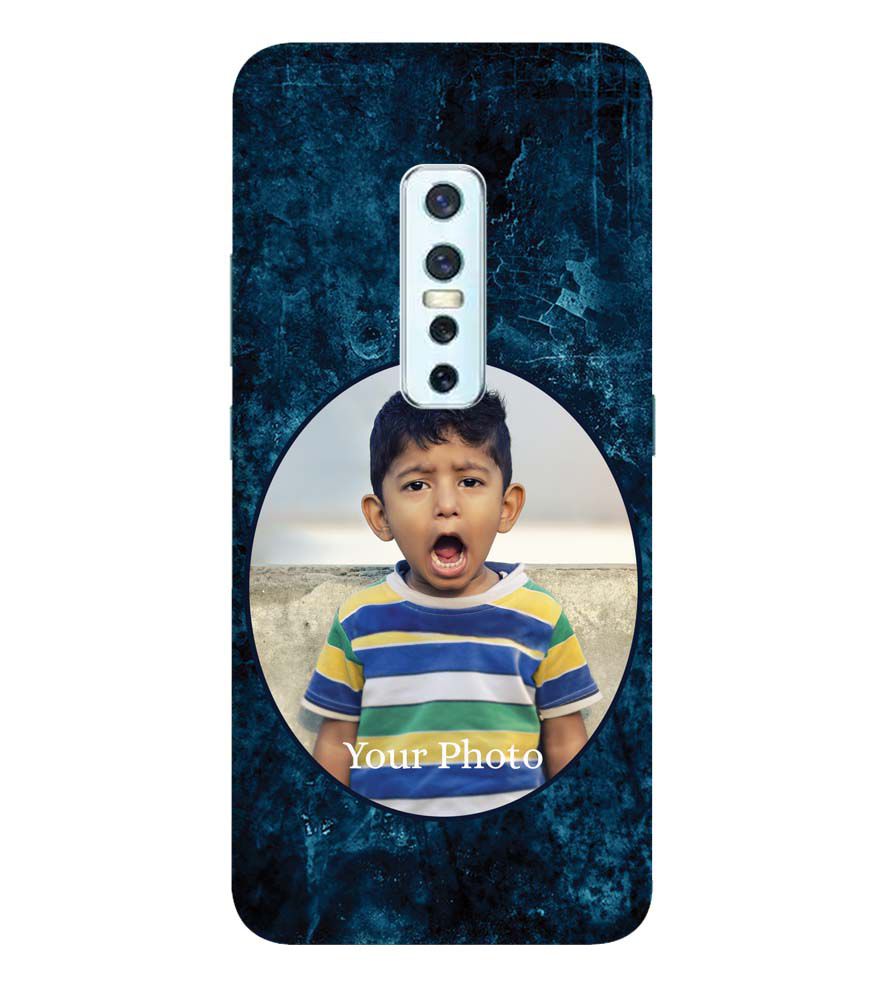 A0508-Photo on Blue Back Cover for Vivo V17 Pro