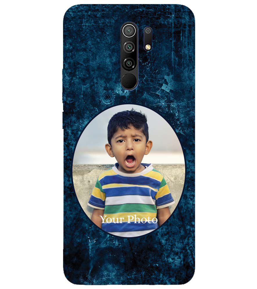 A0508-Photo on Blue Back Cover for Xiaomi Poco M2