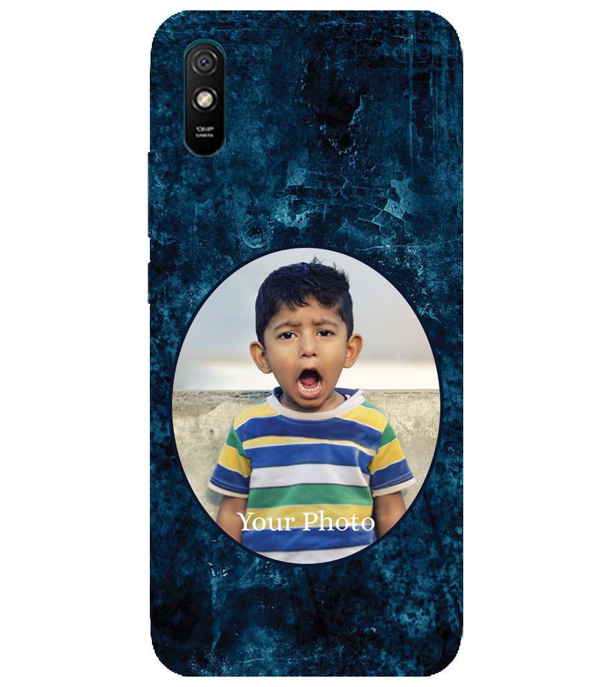 A0508-Photo on Blue Back Cover for Xiaomi Redmi 9i