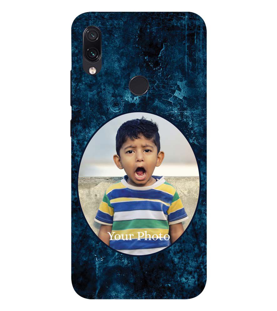 A0508-Photo on Blue Back Cover for Xiaomi Redmi Note 7S