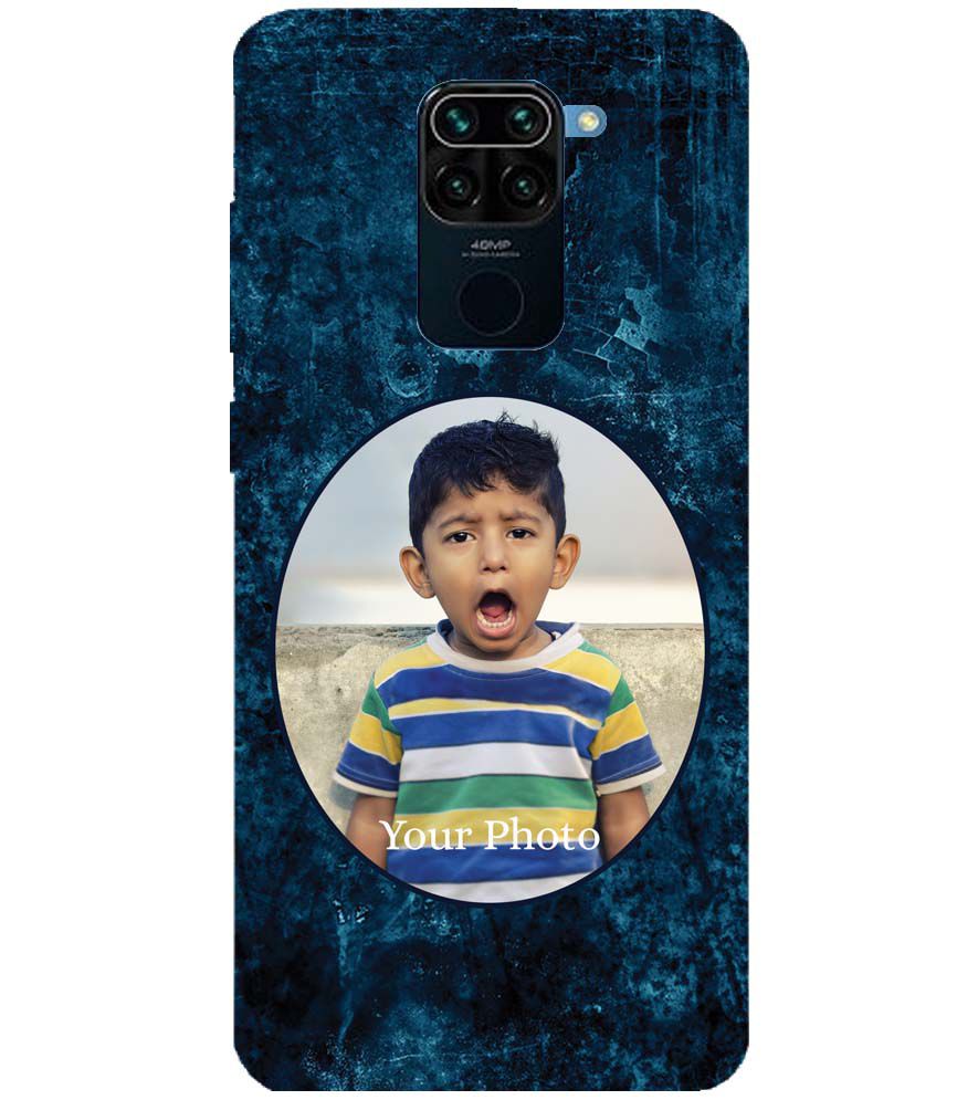 A0508-Photo on Blue Back Cover for Xiaomi Redmi Note 9