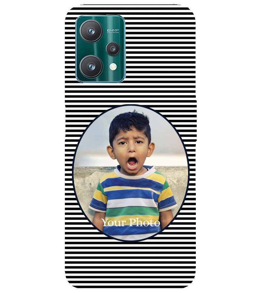 A0509-Stripes and Photo Back Cover for Realme 9 Pro