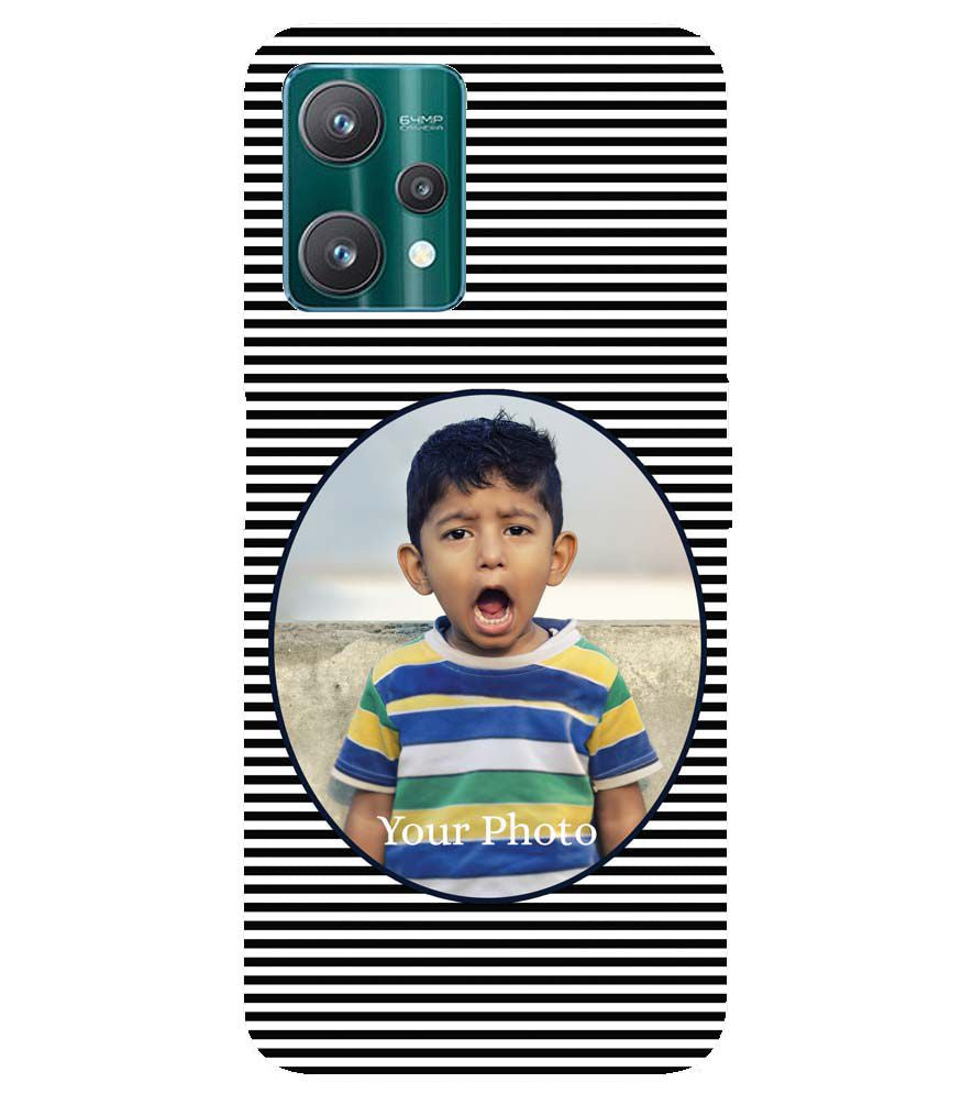 A0509-Stripes and Photo Back Cover for Realme 9 Pro+