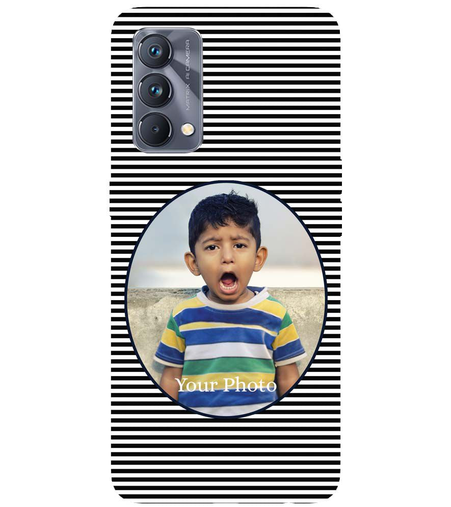 A0509-Stripes and Photo Back Cover for Realme GT Master