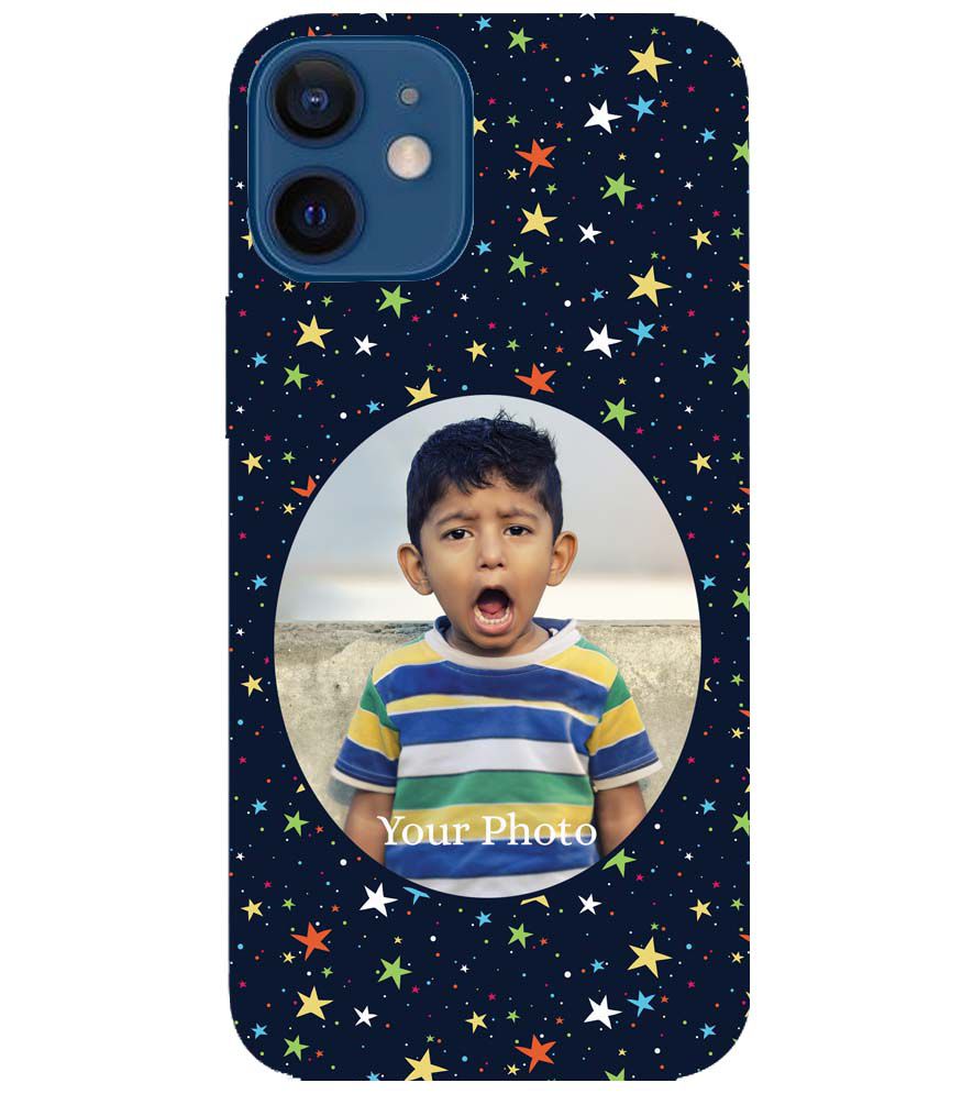 A0510-Stars and Photo Back Cover for Apple iPhone 12 Mini