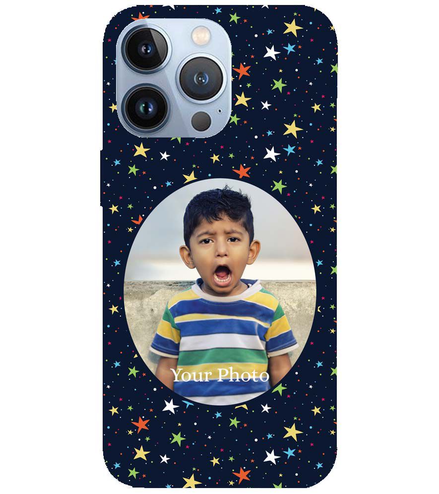 A0510-Stars and Photo Back Cover for Apple iPhone 13 Pro