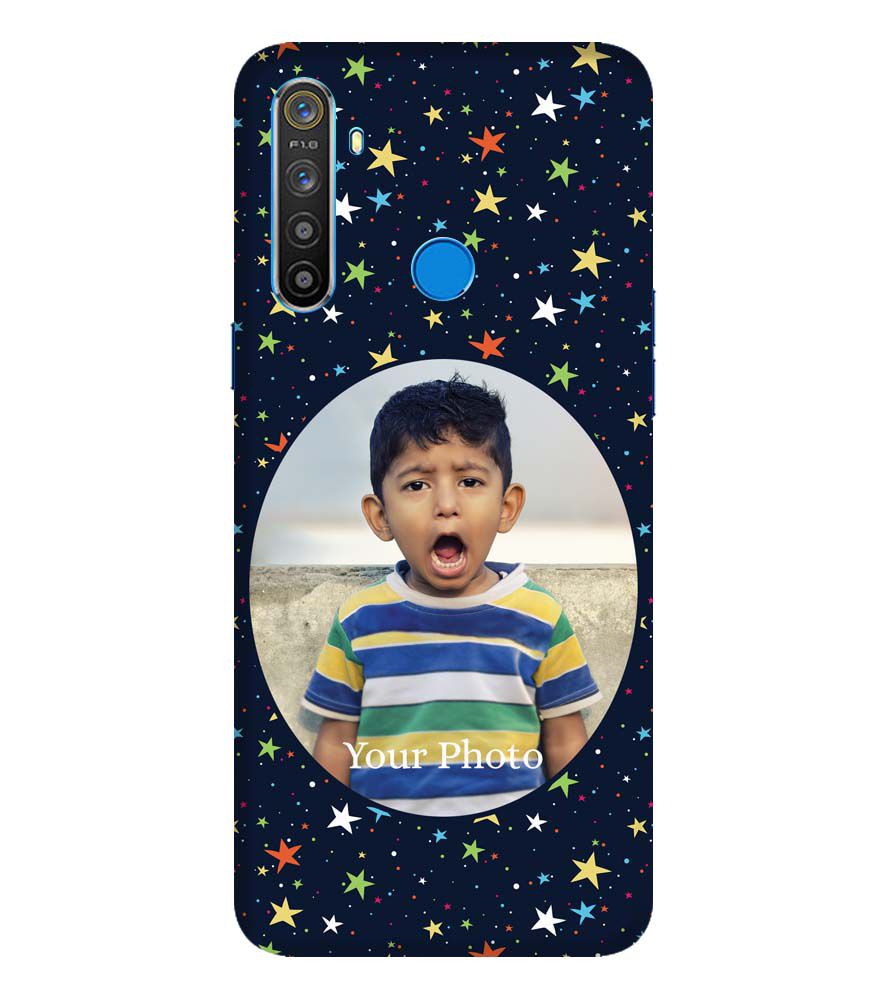 A0510-Stars and Photo Back Cover for Realme 5s