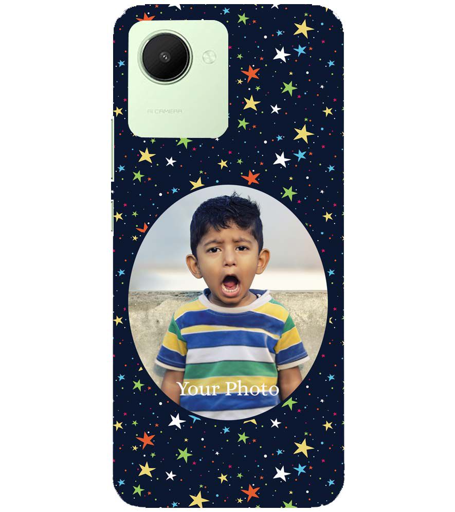 A0510-Stars and Photo Back Cover for Realme C30