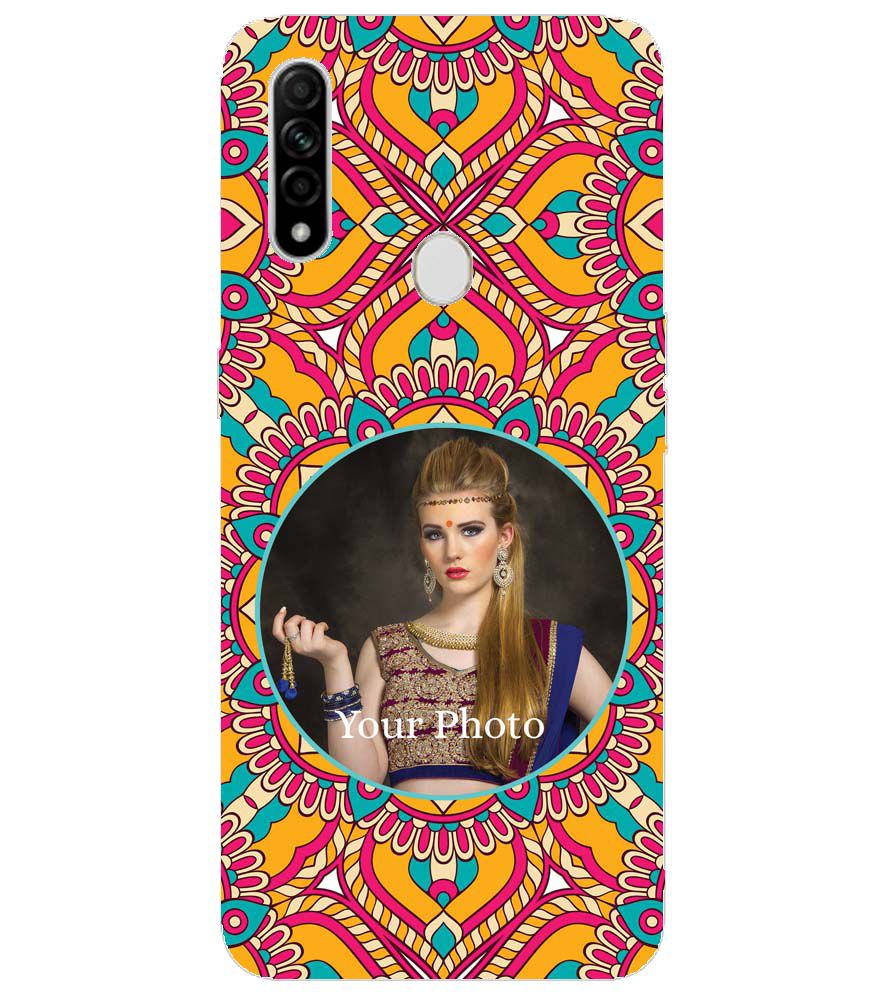 A0511-Cool Patterns Photo Back Cover for Oppo A31