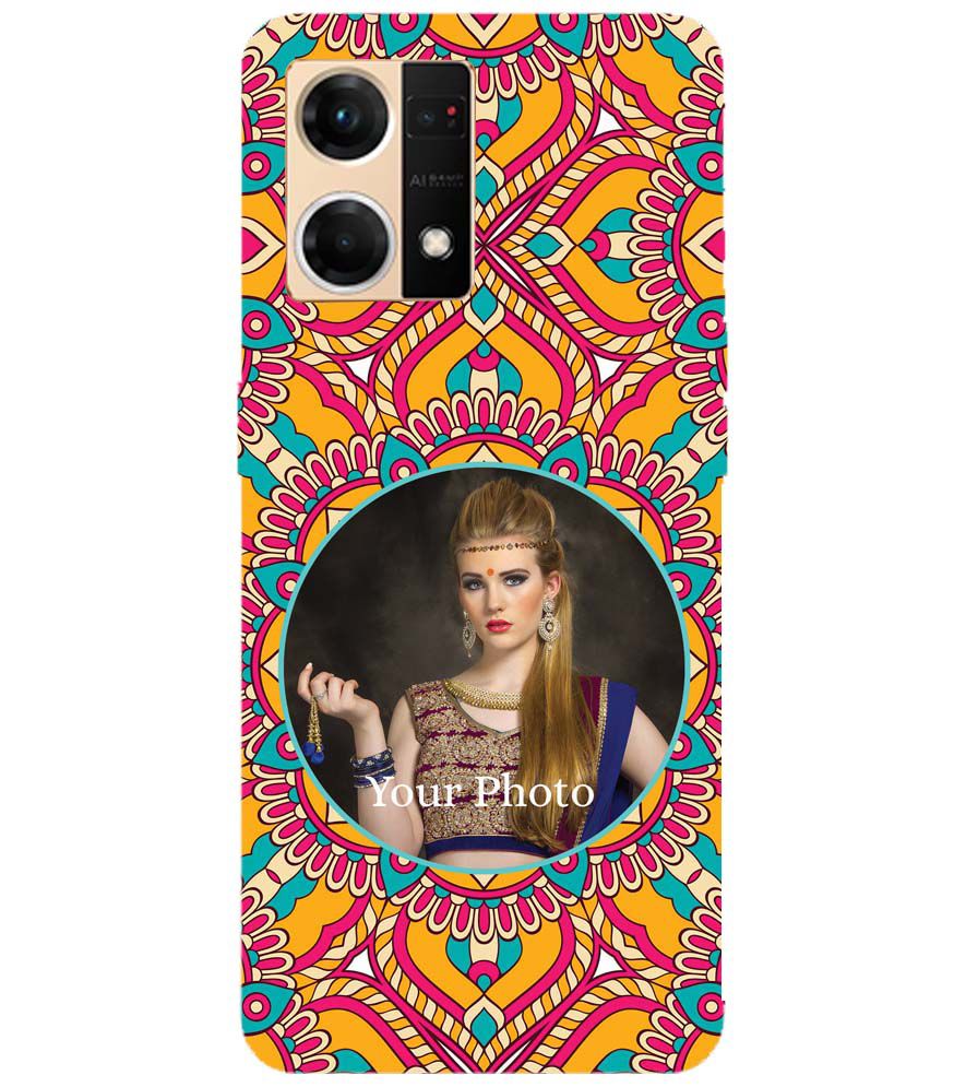 A0511-Cool Patterns Photo Back Cover for Oppo F21 Pro