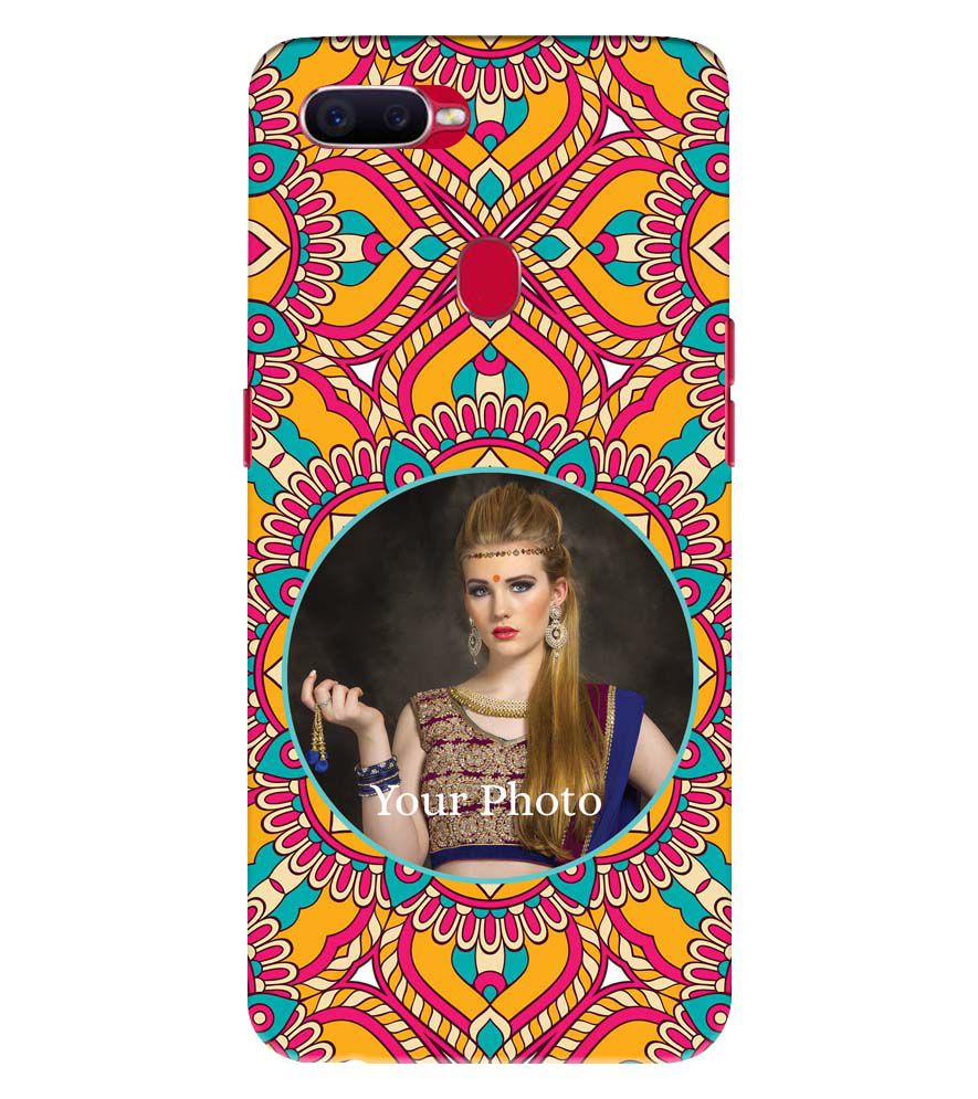 A0511-Cool Patterns Photo Back Cover for Oppo F9 (F9 Pro)