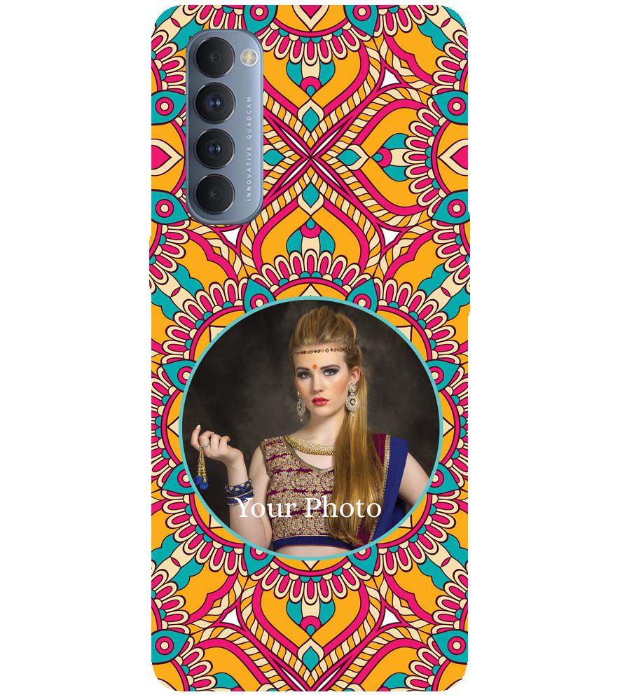 A0511-Cool Patterns Photo Back Cover for Oppo Reno4 Pro