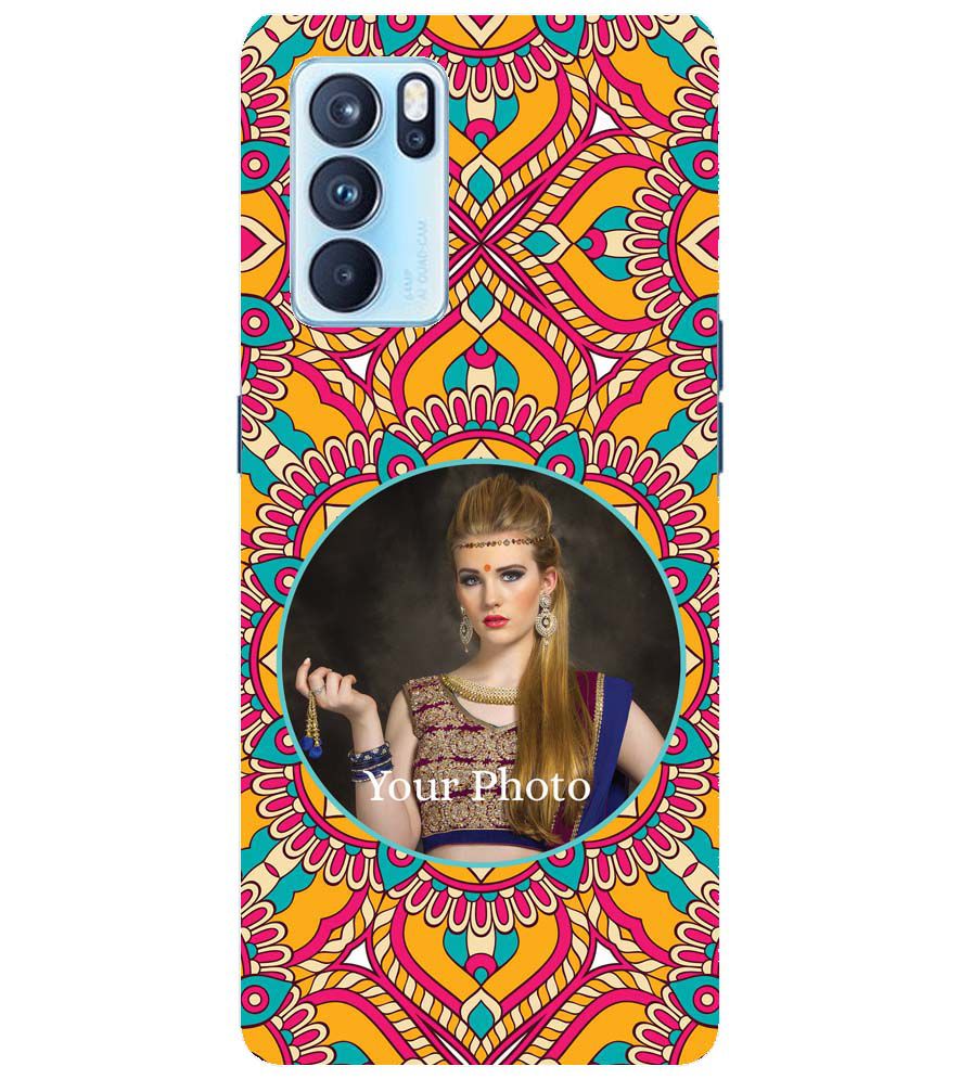 A0511-Cool Patterns Photo Back Cover for Oppo Reno6 Pro 5G