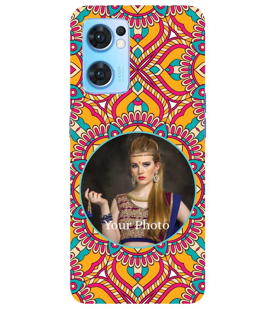 A0511-Cool Patterns Photo Back Cover for Oppo Reno7 5G