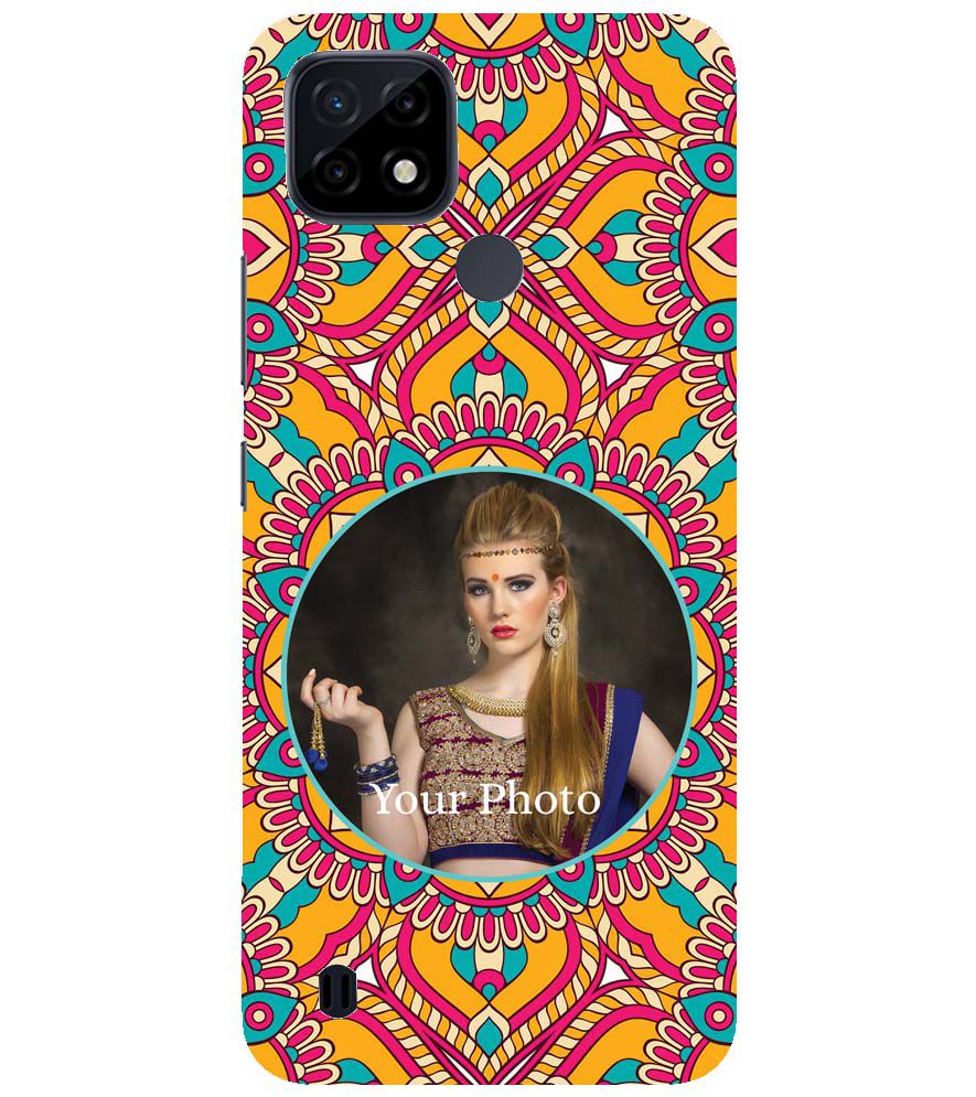 A0511-Cool Patterns Photo Back Cover for Realme C21