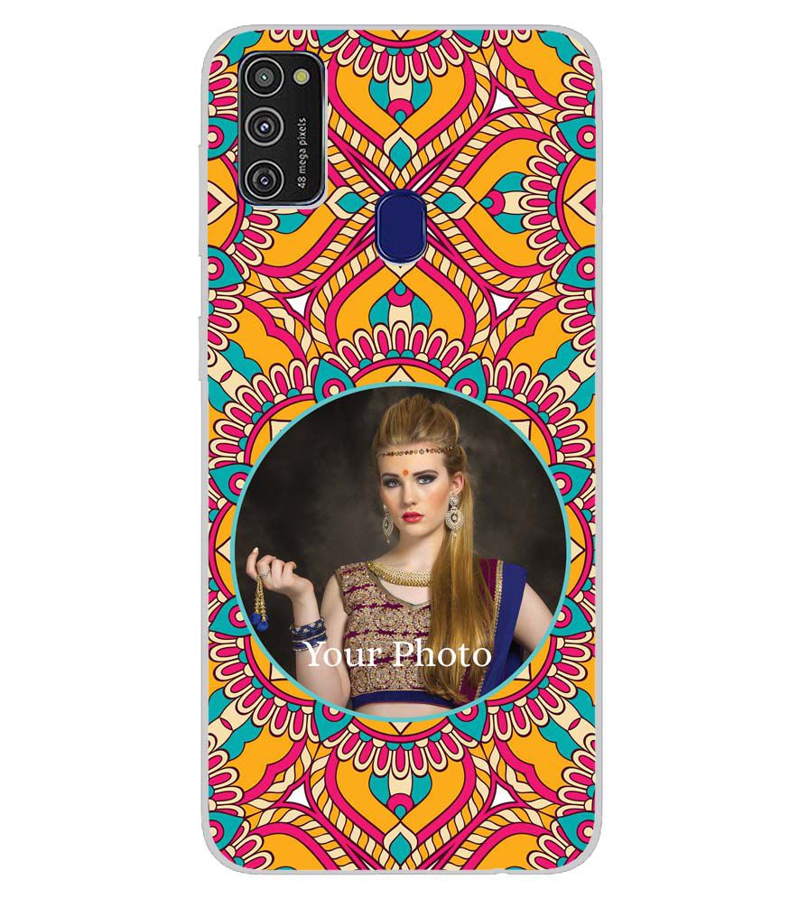 A0511-Cool Patterns Photo Back Cover for Samsung Galaxy M21