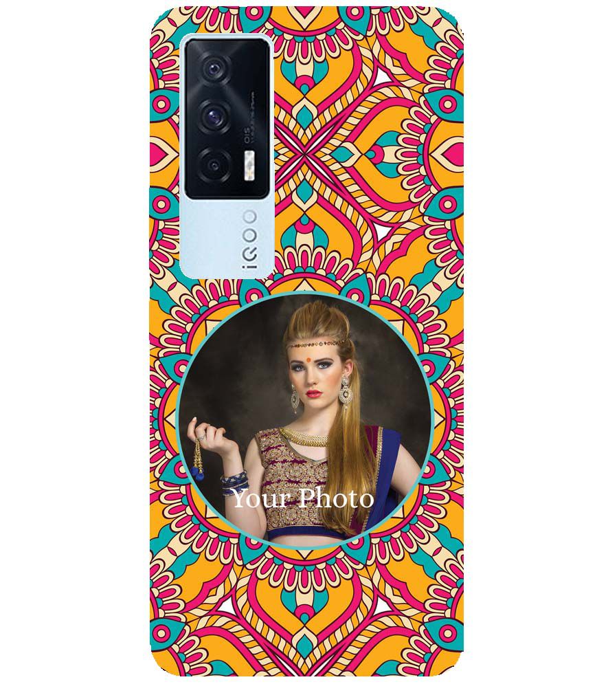 A0511-Cool Patterns Photo Back Cover for vivo iQOO 7